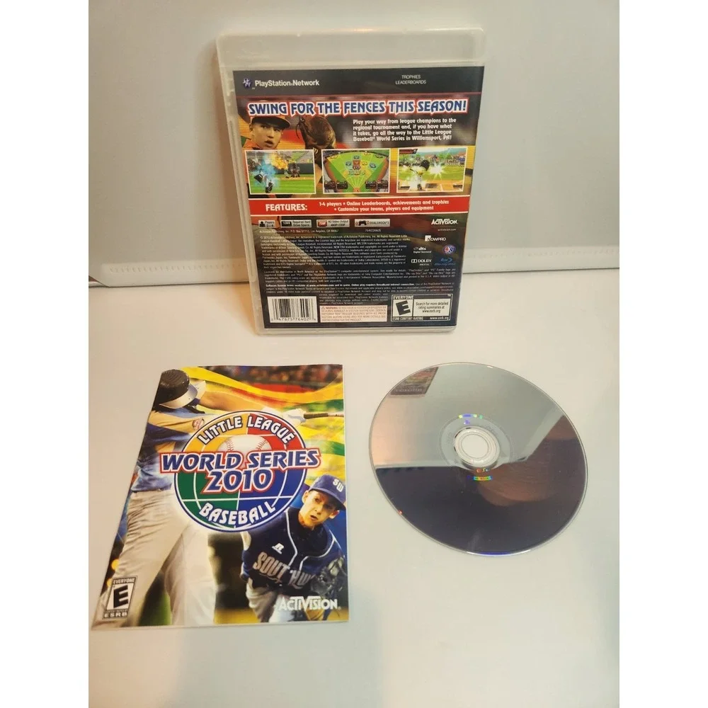 Little League World Series 2010 Baseball Sony PlayStation 3 PS3 - TESTED WORKS